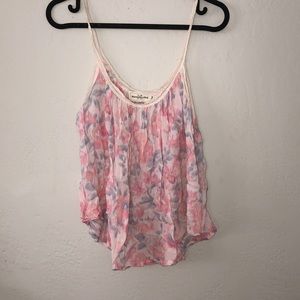 Abercrombie floral tank top